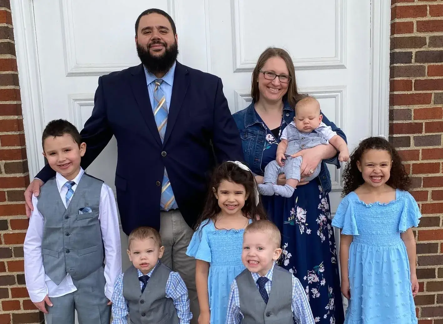 Matt Morgan and family